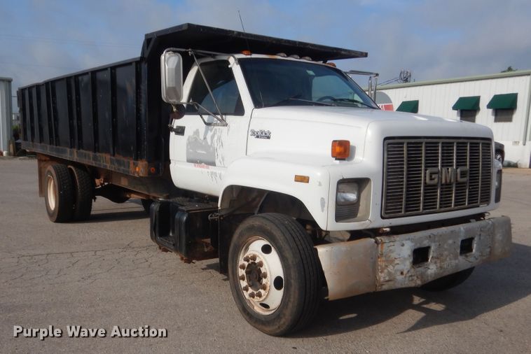 image for item IP9869 1995 GMC TopKick C6500  dump truck