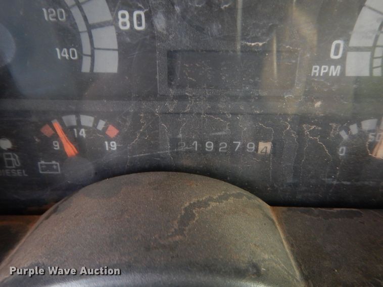 image for item IP9869 1995 GMC TopKick C6500  dump truck