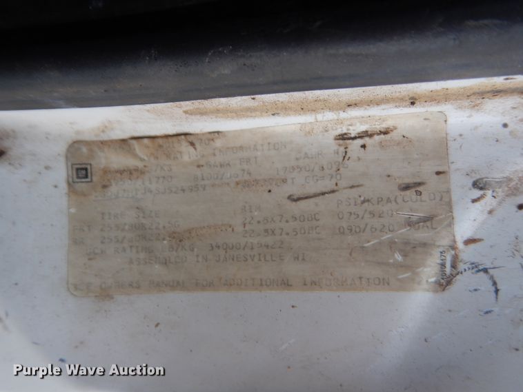 image for item IP9869 1995 GMC TopKick C6500  dump truck