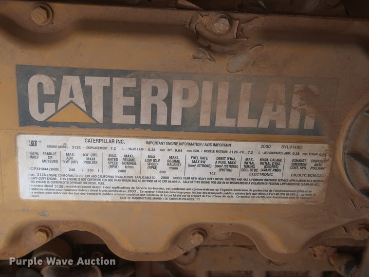 image for item IP9875 2001 GMC C7500  bucket truck