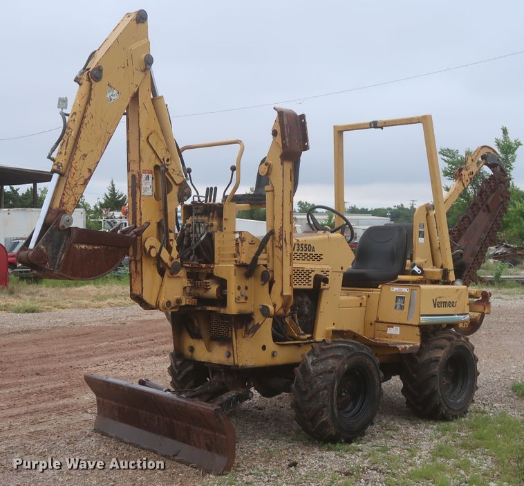 image for item IP9882 2002 Vermeer V3550A  trencher