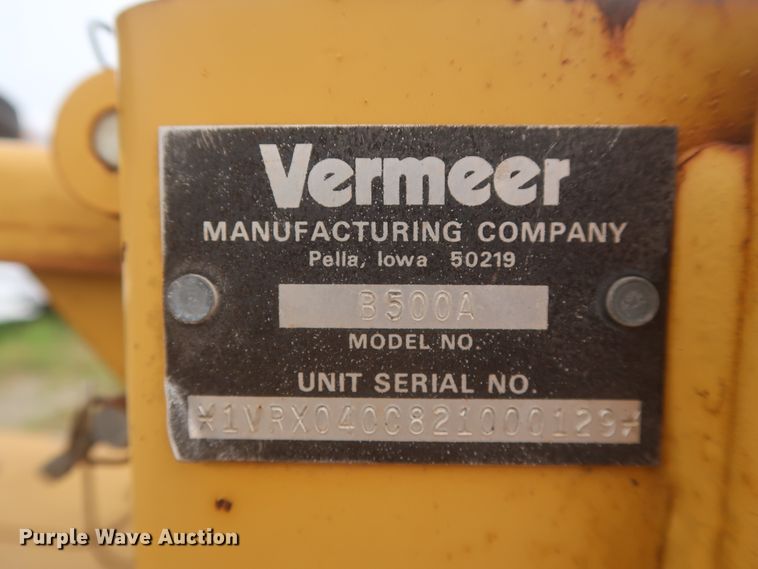 image for item IP9882 2002 Vermeer V3550A  trencher