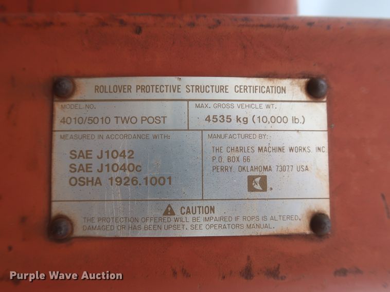 image for item IP9883 1988 Ditch Witch 5010  trencher