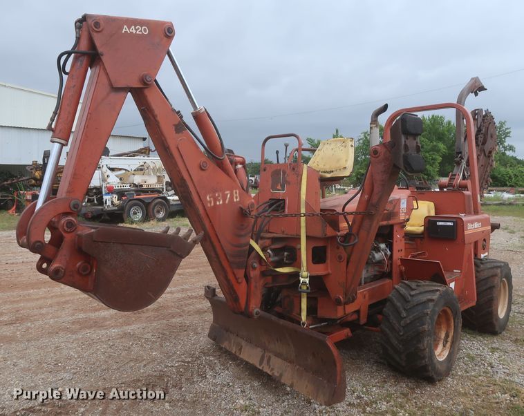 image for item IP9883 1988 Ditch Witch 5010  trencher