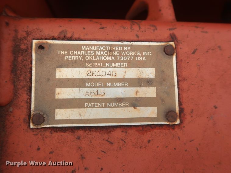 image for item IP9883 1988 Ditch Witch 5010  trencher