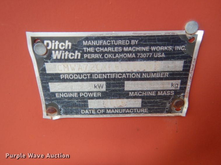 image for item IP9909 2006 Ditch Witch RT115  trencher
