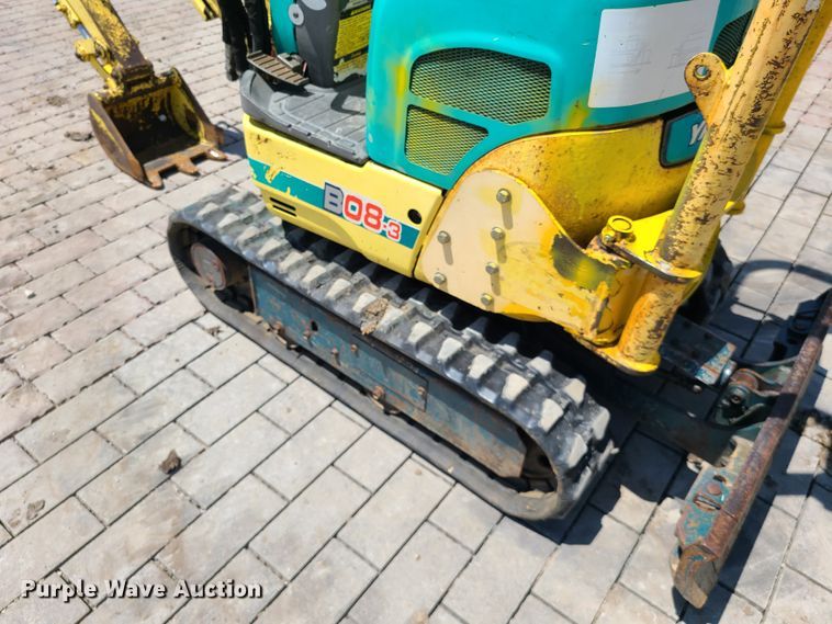 image for item IQ9196 Yanmar BO8-3  mini excavator