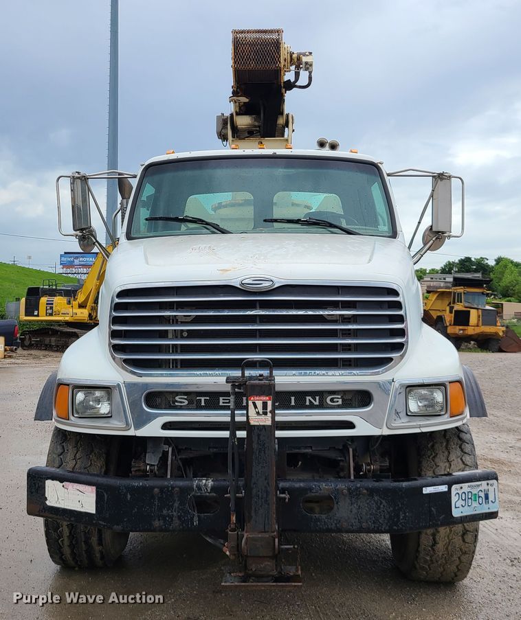image for item IQ9232 2005 Sterling L-Line  crane truck