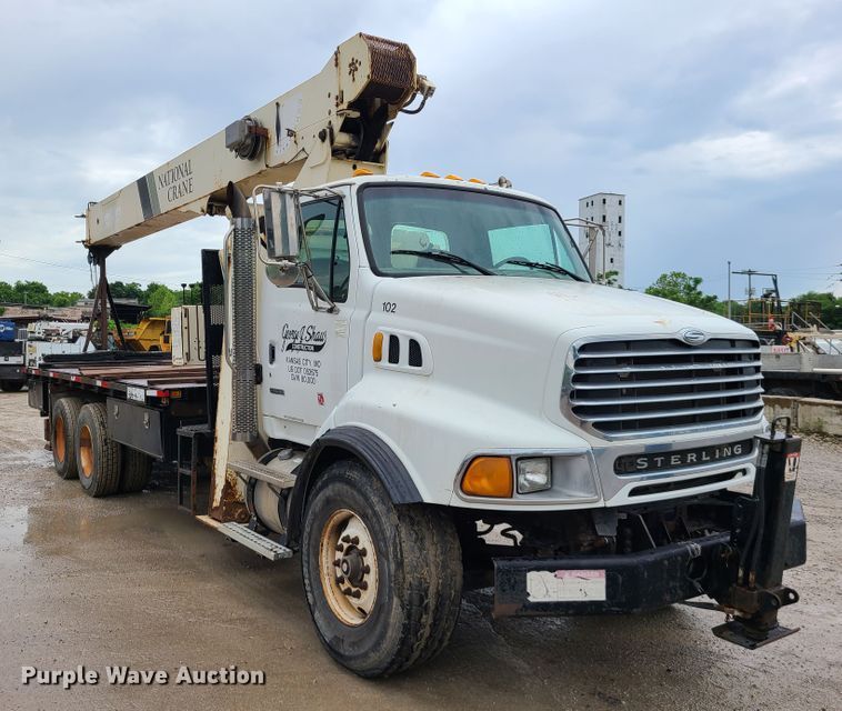 image for item IQ9232 2005 Sterling L-Line  crane truck