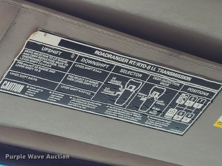 image for item IQ9232 2005 Sterling L-Line  crane truck