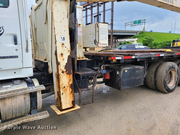 image for item IQ9232 2005 Sterling L-Line  crane truck