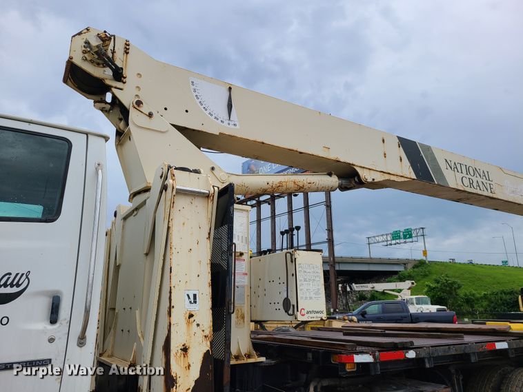 image for item IQ9232 2005 Sterling L-Line  crane truck