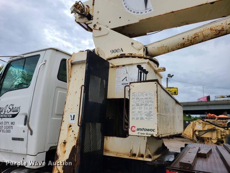 image for item IQ9232 2005 Sterling L-Line  crane truck