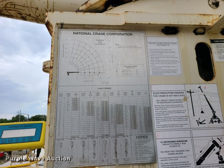 image for item IQ9232 2005 Sterling L-Line  crane truck