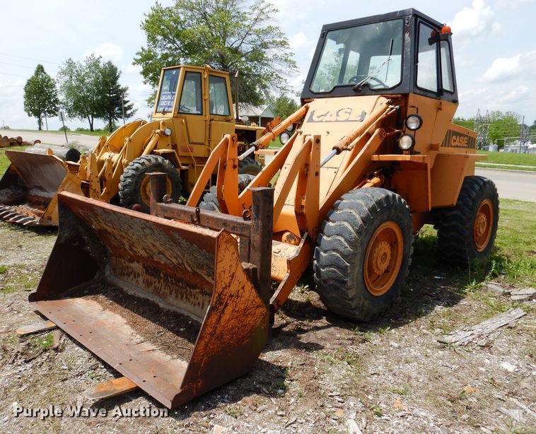 image for item IQ9507 1978 Case W14  wheel loader