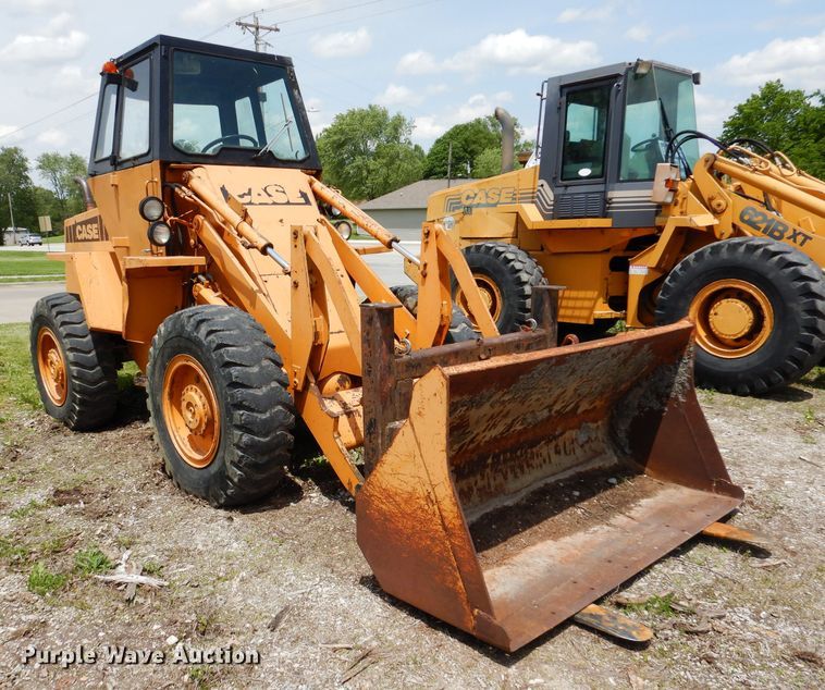 image for item IQ9507 1978 Case W14  wheel loader