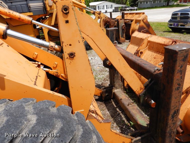 image for item IQ9507 1978 Case W14  wheel loader