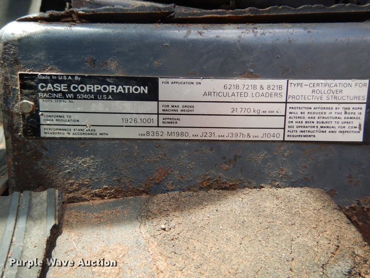 image for item IQ9508 Case 621B XT  wheel loader