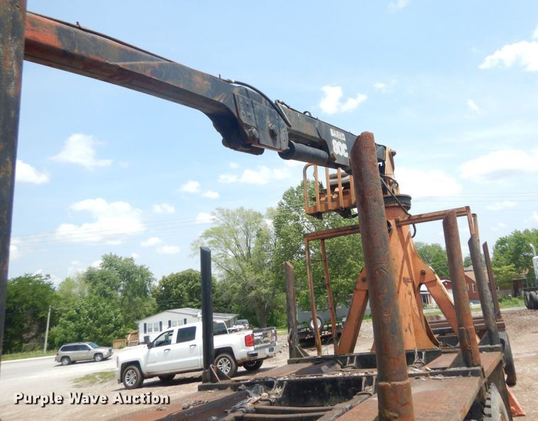 image for item IQ9512 1997 Mack RD688S  log loader truck