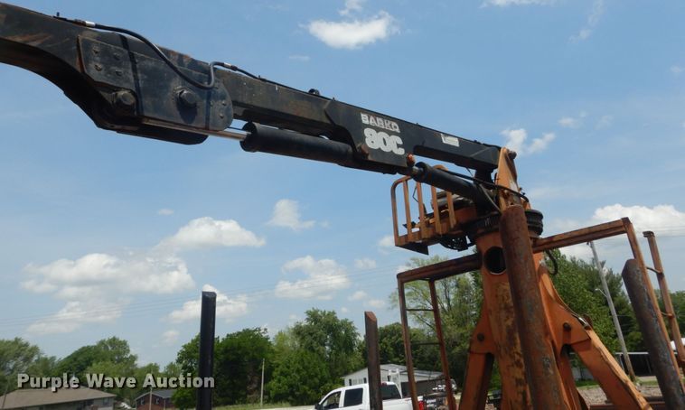 image for item IQ9512 1997 Mack RD688S  log loader truck