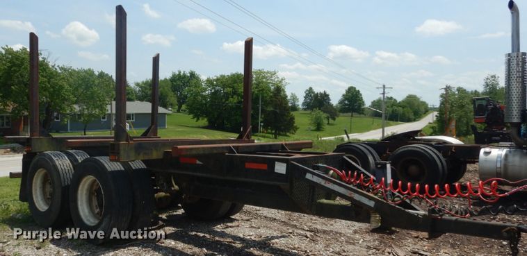 image for item IQ9513 1998 log trailer