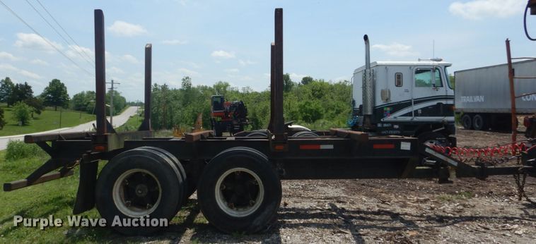 image for item IQ9513 1998 log trailer