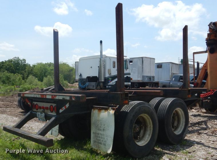 image for item IQ9513 1998 log trailer