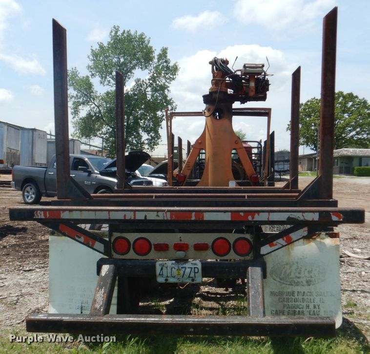 image for item IQ9513 1998 log trailer