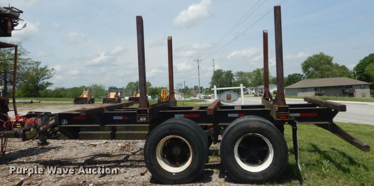 image for item IQ9513 1998 log trailer