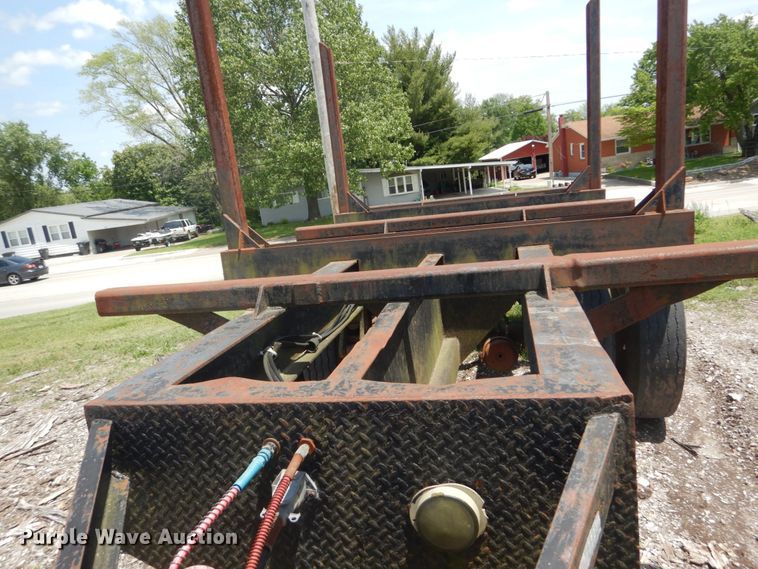 image for item IQ9513 1998 log trailer