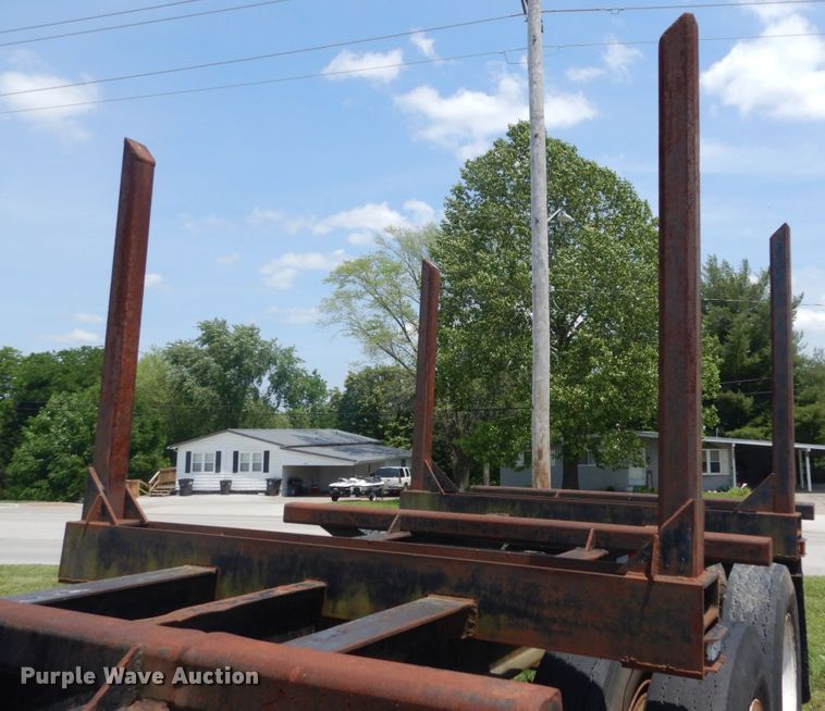 image for item IQ9513 1998 log trailer