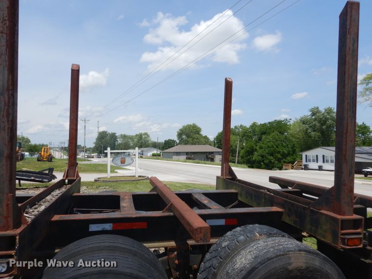 image for item IQ9513 1998 log trailer