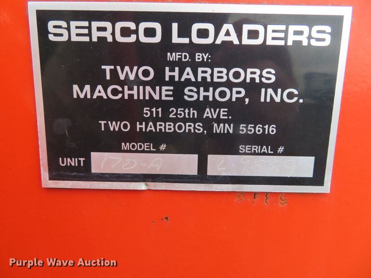 image for item IQ9516 2016 Serco 170A  log loader