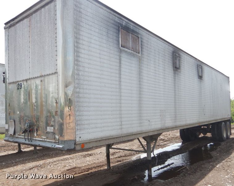 image for item IQ9518 1980 Dorsey  dry van trailer