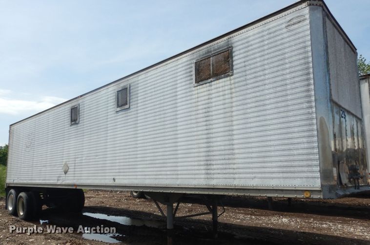 image for item IQ9518 1980 Dorsey  dry van trailer