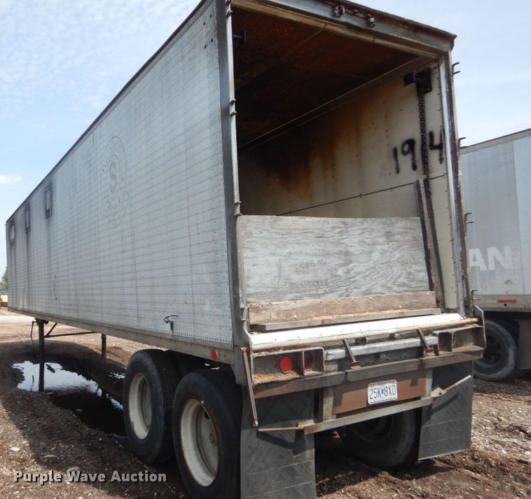 image for item IQ9518 1980 Dorsey  dry van trailer