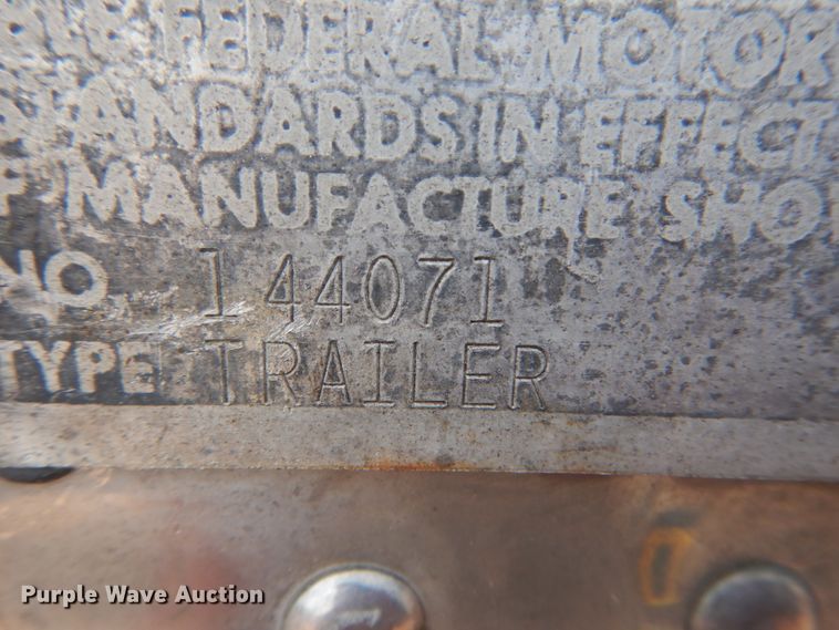 image for item IQ9518 1980 Dorsey  dry van trailer