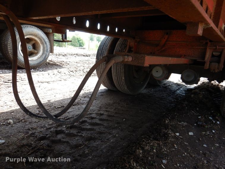 image for item IQ9521 1983 Utility FS2CH  side curtain trailer