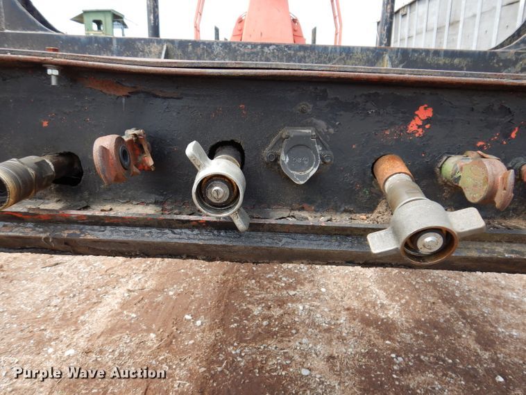 image for item IQ9524 1978 Daco log trailer