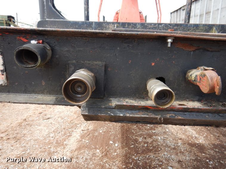 image for item IQ9524 1978 Daco log trailer