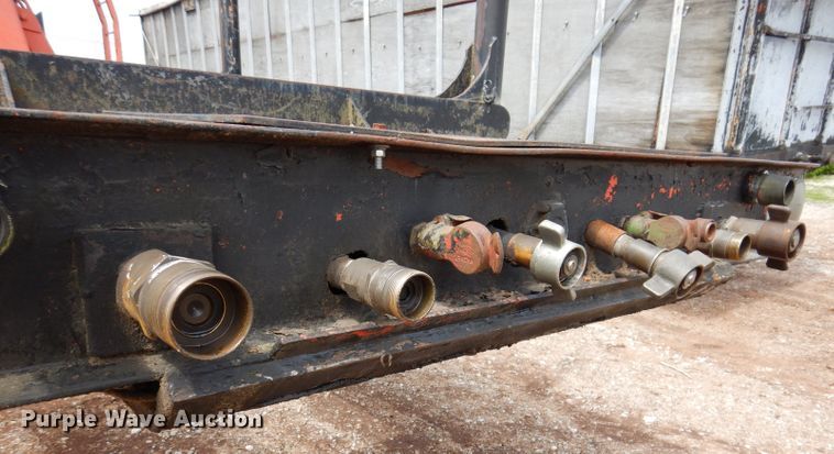 image for item IQ9524 1978 Daco log trailer