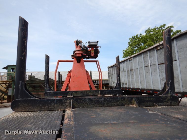 image for item IQ9524 1978 Daco log trailer