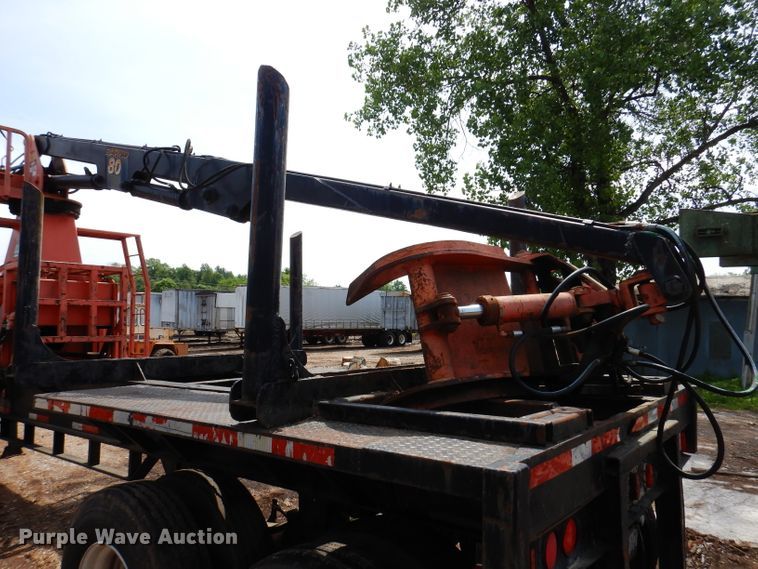 image for item IQ9524 1978 Daco log trailer