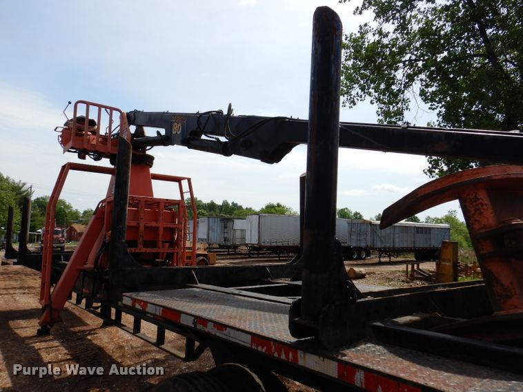 image for item IQ9524 1978 Daco log trailer