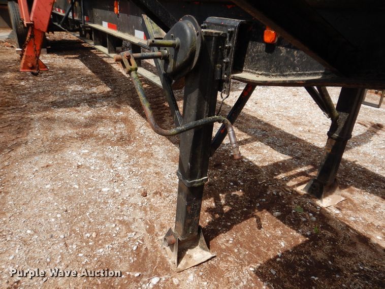 image for item IQ9524 1978 Daco log trailer