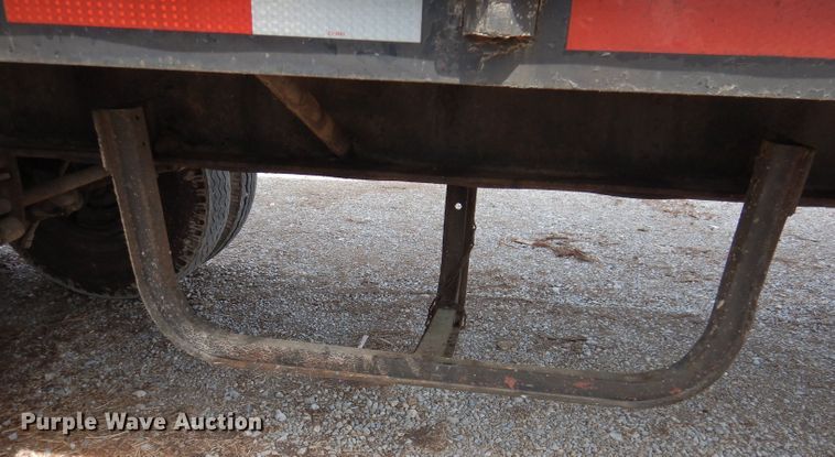 image for item IQ9525 1975 Delta  flatbed trailer