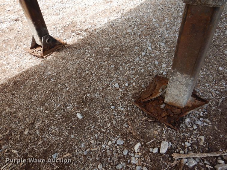 image for item IQ9525 1975 Delta  flatbed trailer