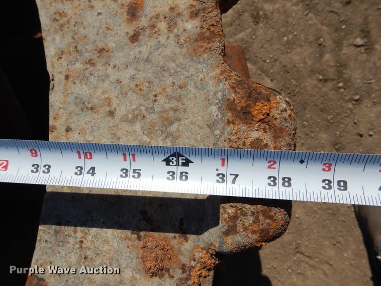 image for item IQ9554 Excavator compaction wheel