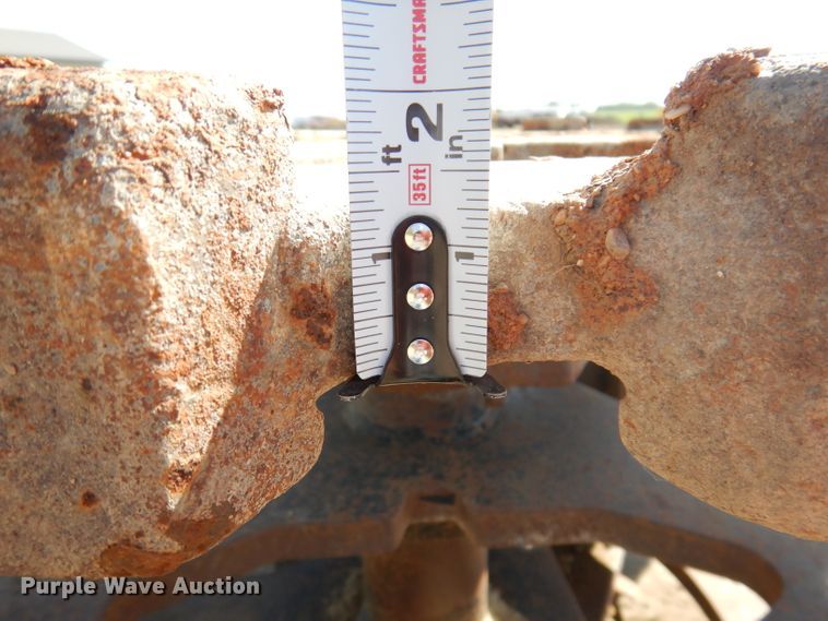 image for item IQ9554 Excavator compaction wheel