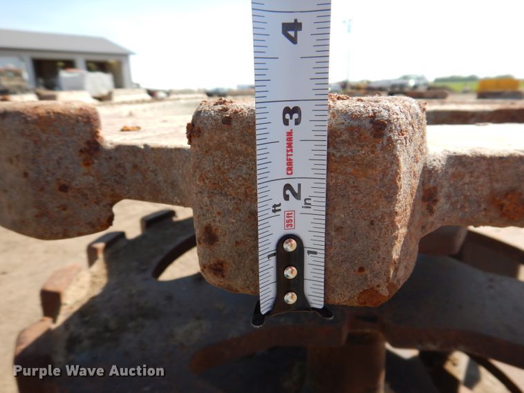 image for item IQ9554 Excavator compaction wheel